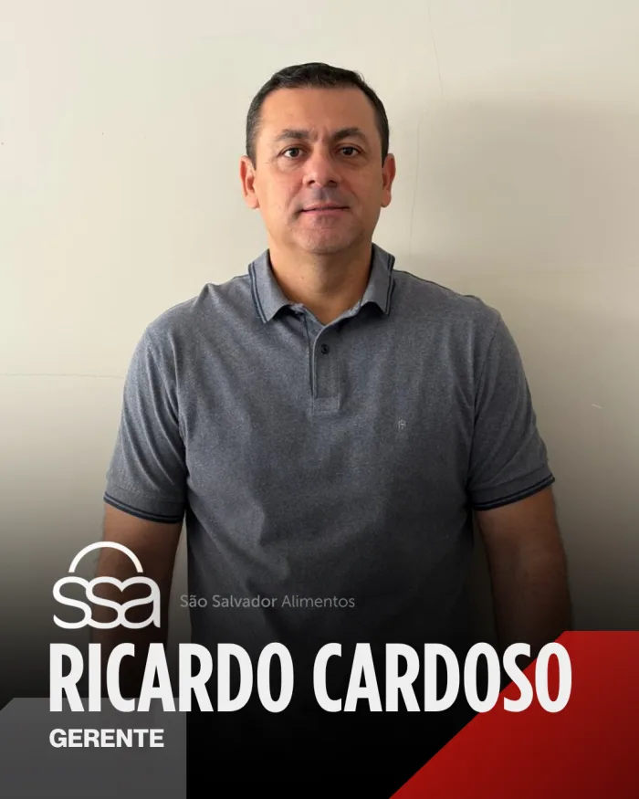 Ricardo Cardoso, gerente da São Salvador Alimentos