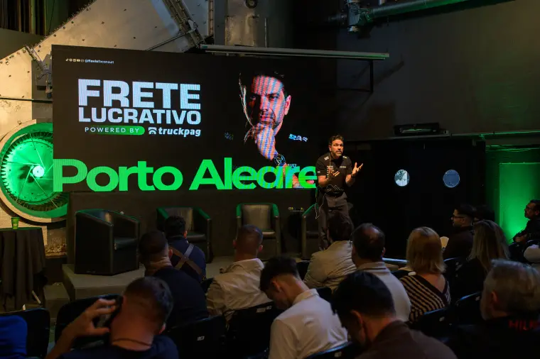 Case no palco do evento